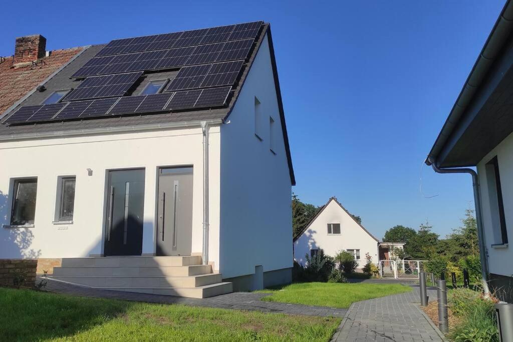 Storchennest - Ferienwohnung Am Storchenradweg Ketzür 외부 사진
