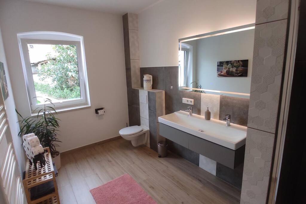Storchennest - Ferienwohnung Am Storchenradweg Ketzür 외부 사진